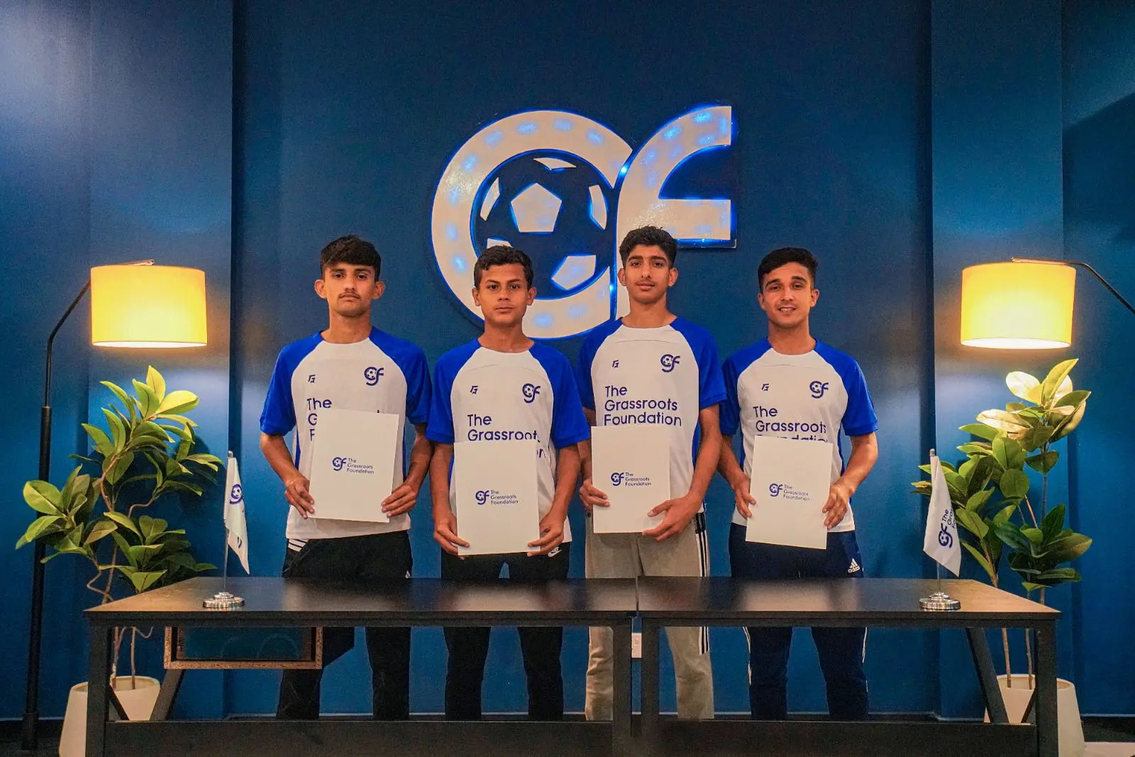 From Grassroots to Greatness – TGF Lahore Center Signs Four Rising Stars